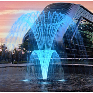 Plaukiojantis fontanas Willow Palm